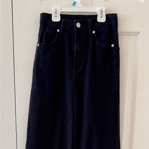 Black Wide-Leg Pants